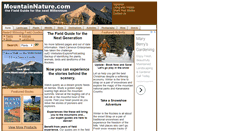 Desktop Screenshot of mountainnature.com